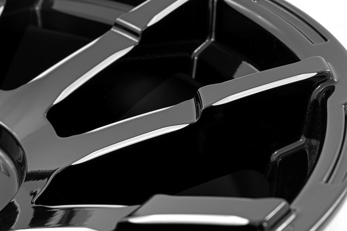 Wheel (1) - Rough Country - 83 Series, 10-Spoke, Single-piece Aluminum - Gloss Black